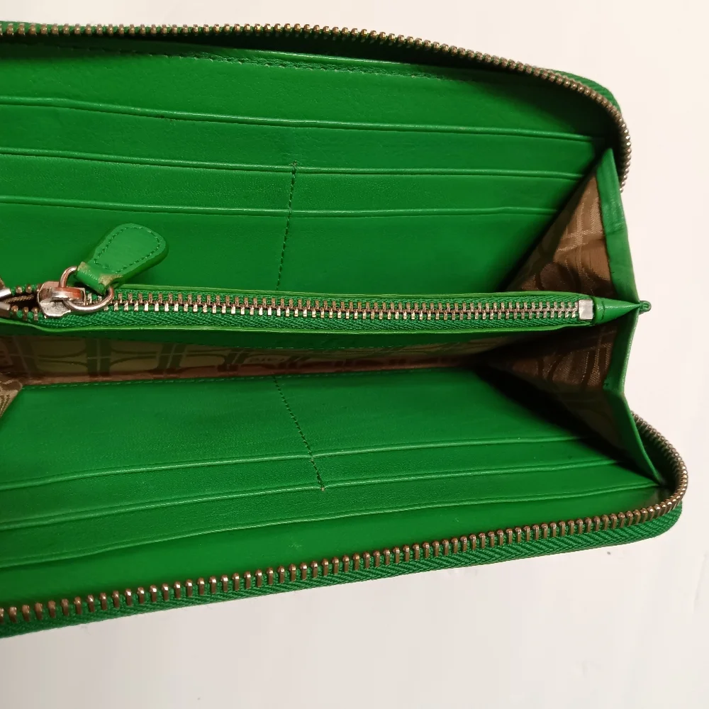 Rafe Embossed Leather Mock Croc Continental Zip Wallet